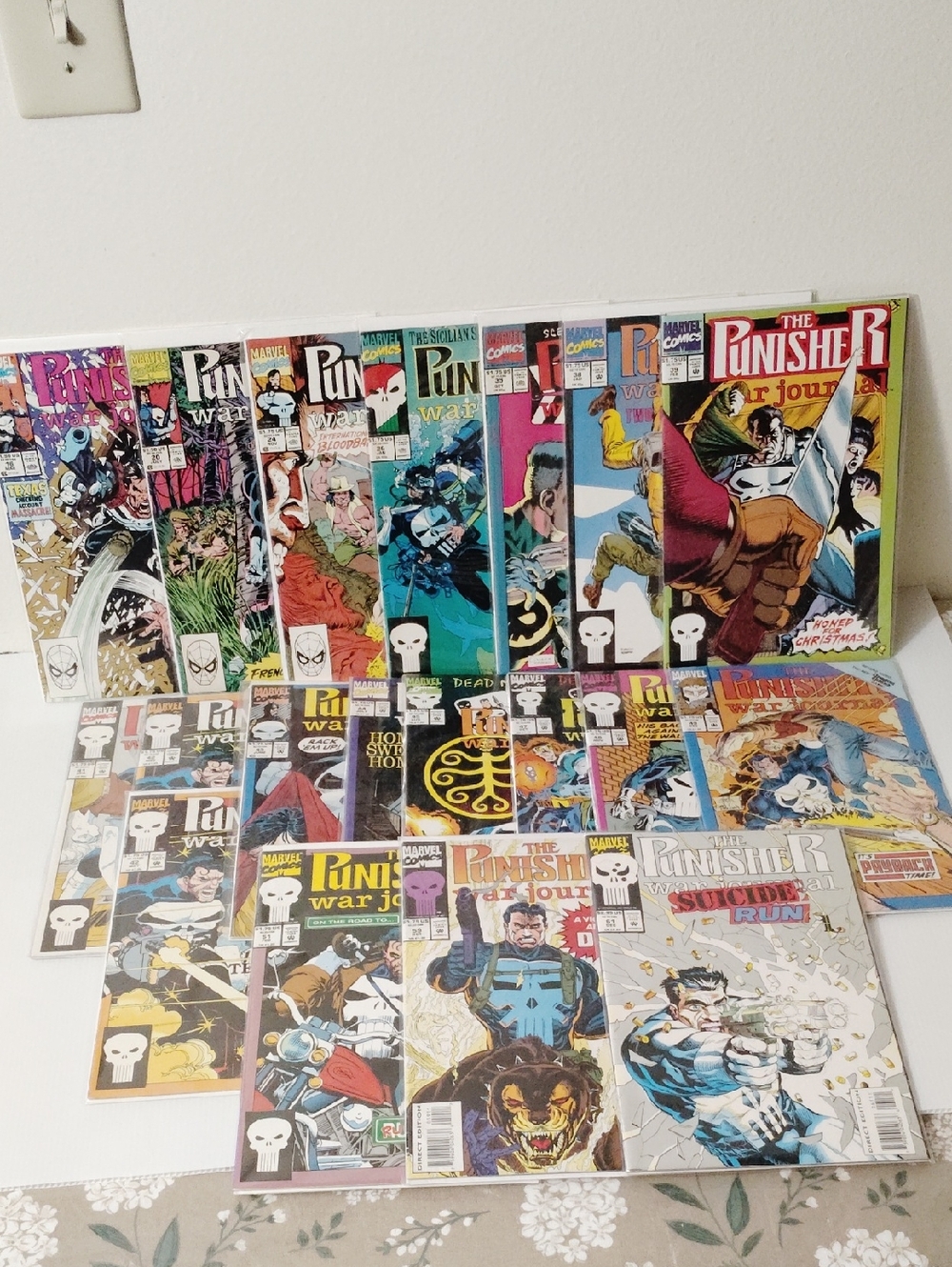 The Punisher War JournalComics #16,20,24,26,35,38,39,41-45,47-49,51,59,61
